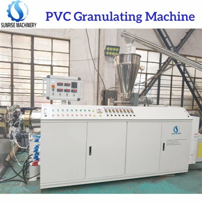 Zhangjiagang Sunrise Machinery Delivers High-Efficiency PVC Pelletizing Machi...