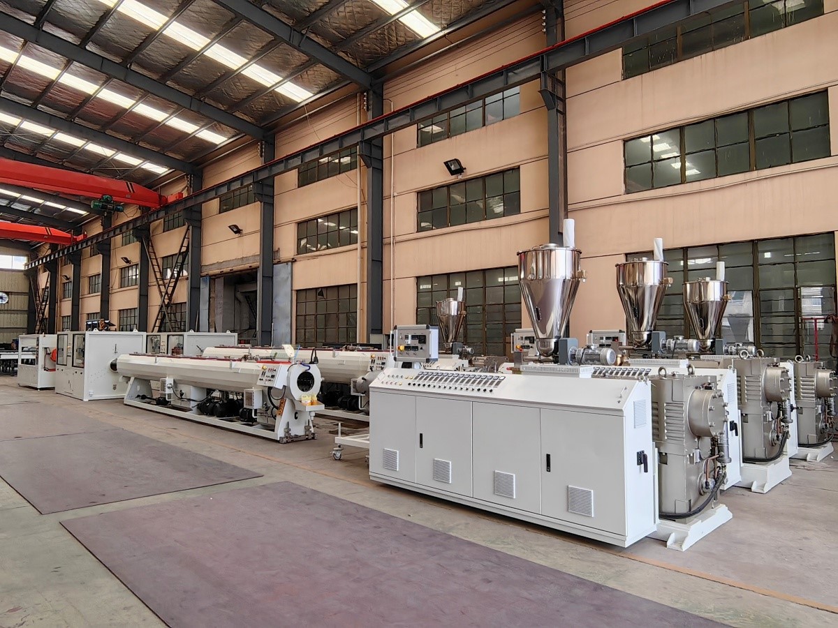 PVC pipe production line PVC pipe production line
